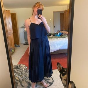 Clue Monaco NWT blue jumpsuit